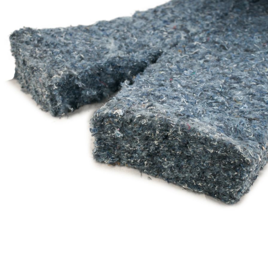 UltraTouch R13 denim insulation perforated for easy install