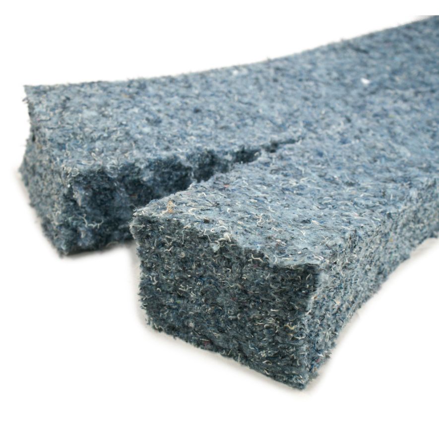 UltraTouch R19 denim insulation perforated for easy install