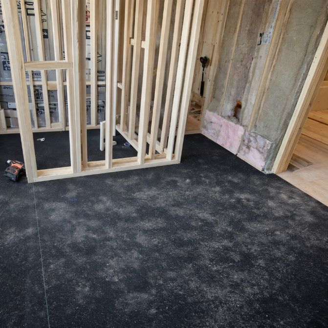 UnderBlock™ Rubber Floor Underlayment