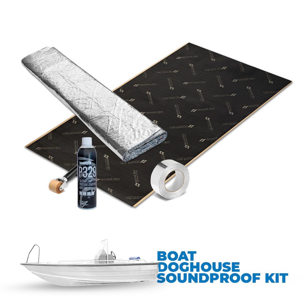 Second Skin boat soundproofing kits (doghouse)