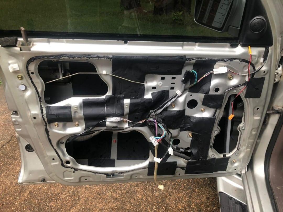 Damplifier Pro on outer and inner door skin