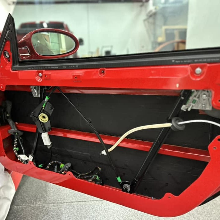 Car Door Kit with Damplifier Pro on Outer Door Skin