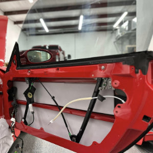 Car Door Kit with Damplifier Pro + Mega Zorbe on Outer Door Skin