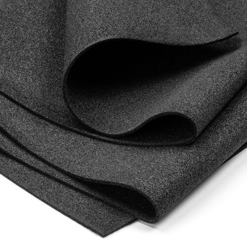 OverKill closed cell foam is 1/8" thick