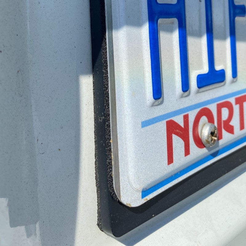 OverKill used to stop license plate rattle