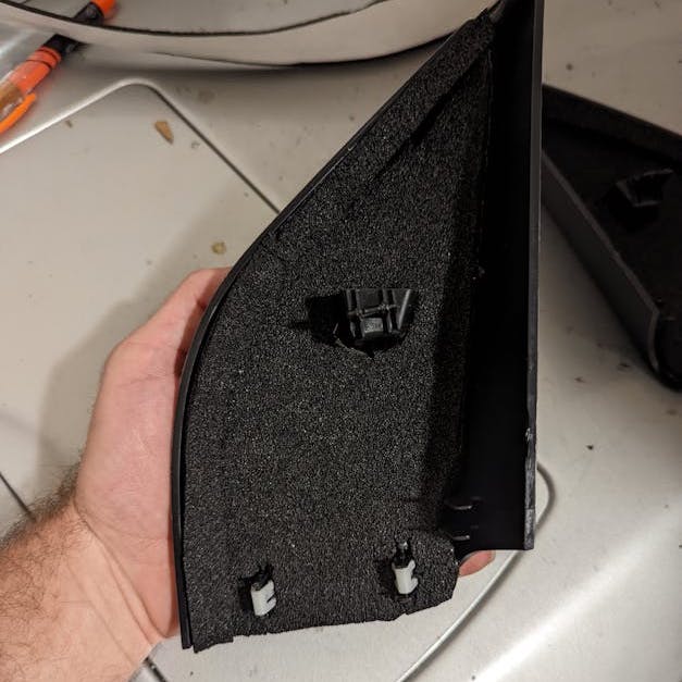 OverKill can go behind small plastic panels too!