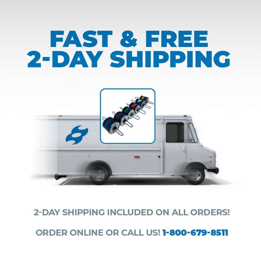 RSIC-WHI 2-day shipping on all orders