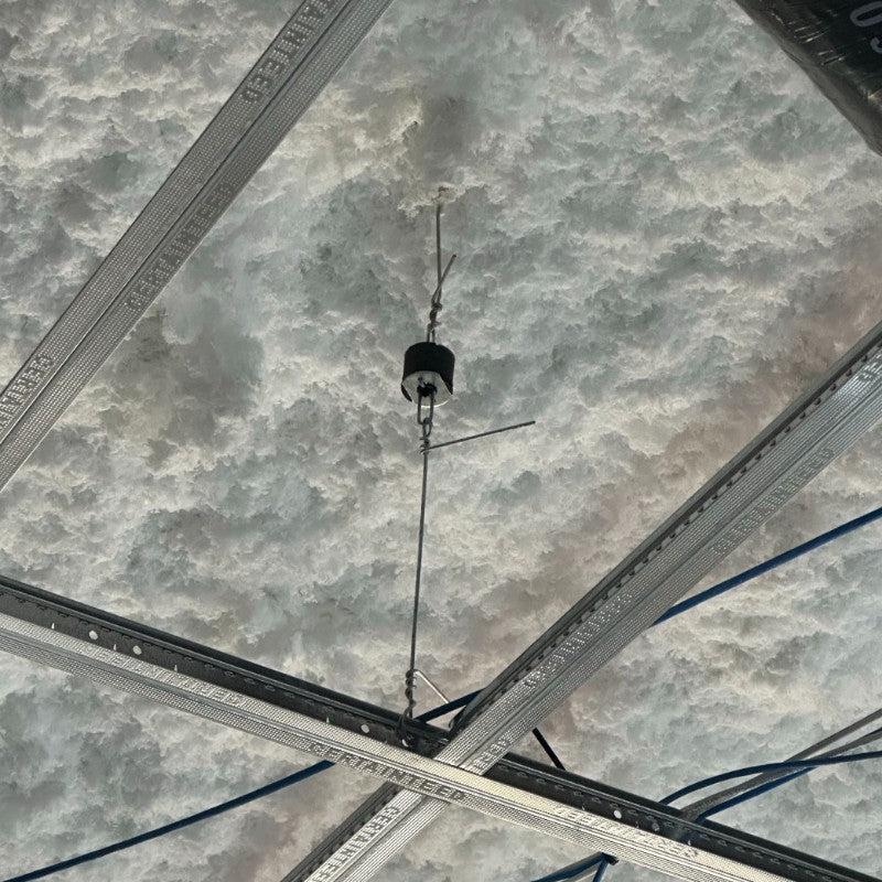 RSIC-WHI after insulated ceiling