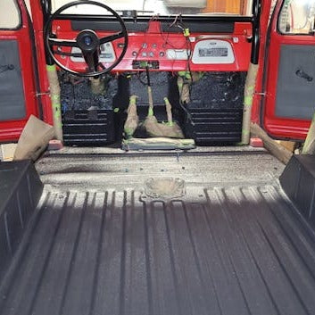 Interior soundproofing with Spectrum Spray Kits