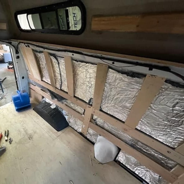 Sprinter Van Floor Covered With Heat Wave Pro
