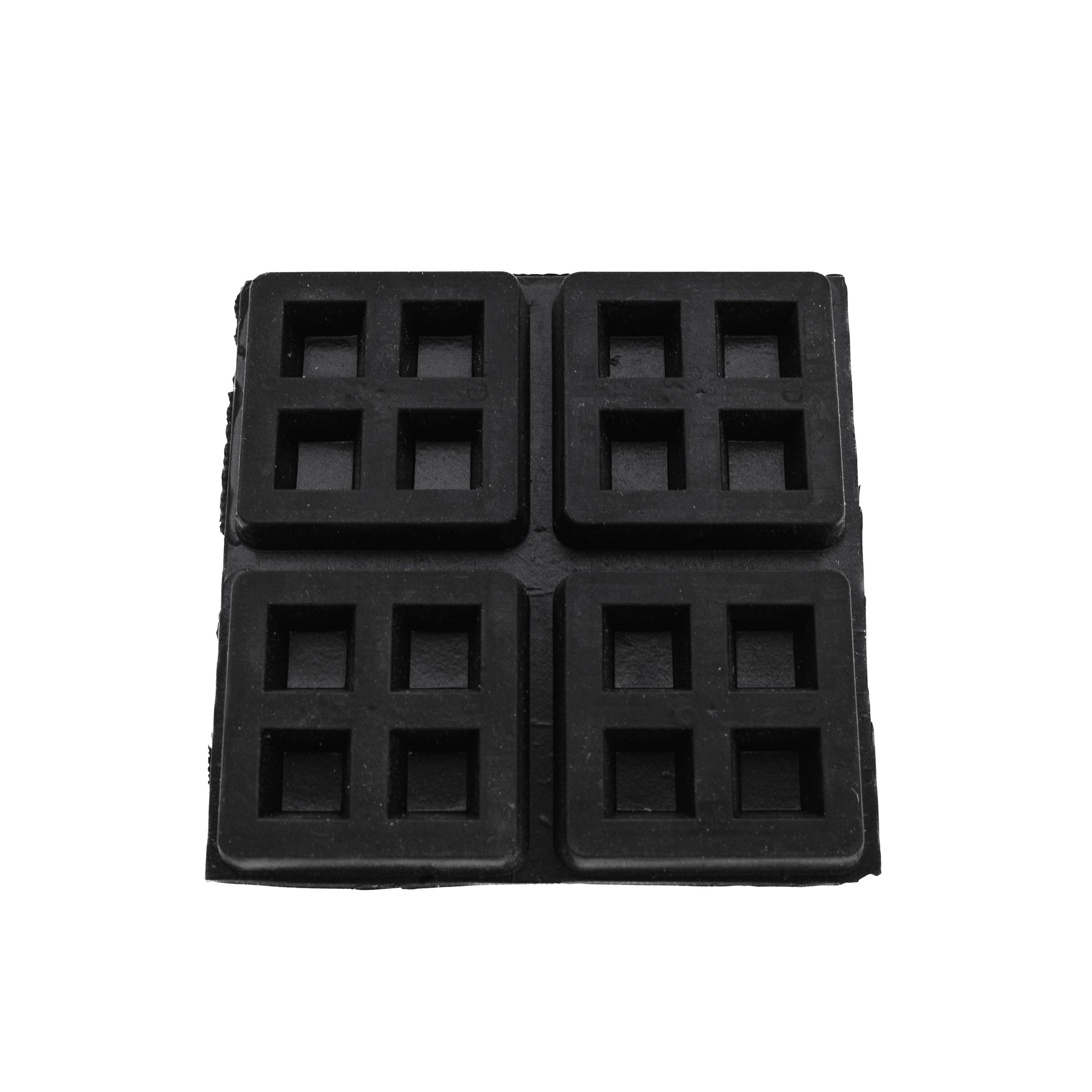 2 by 4 rubber isolation pads