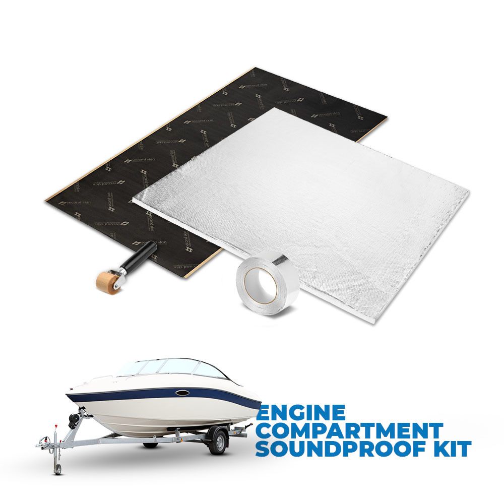 Second Skin boat soundproofing kits (engine compartment)