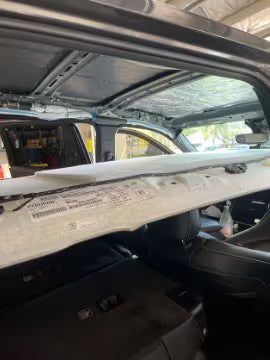 heat wave pro jute insulation going in a jeep roof