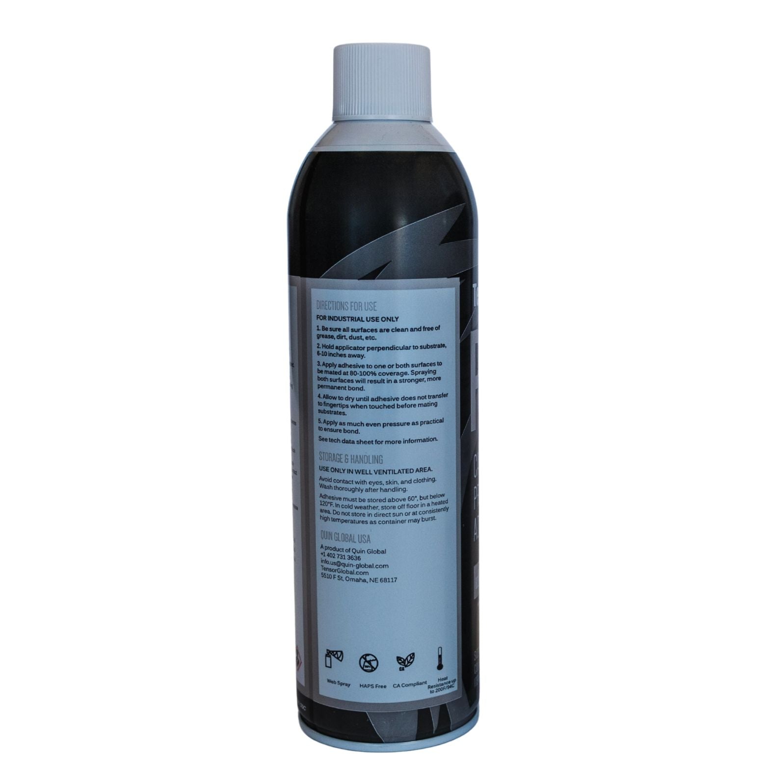 P329 spray adhesive back