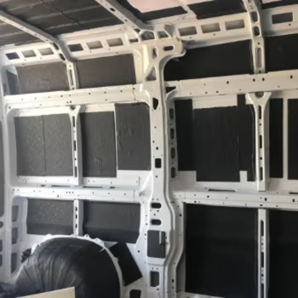 promaster walls deadened with damplifier pro