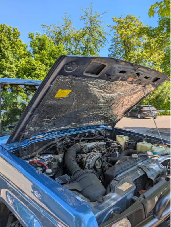 1988 Mitsubishi Pajero Soundproofing