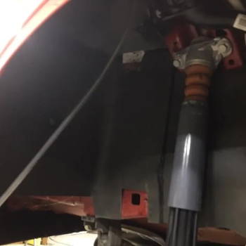 Audi A3 Wheel Well Sound Blocking MLV