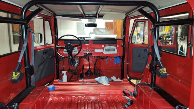 LAND CRUISER BJ40 Liquid Soundproofing