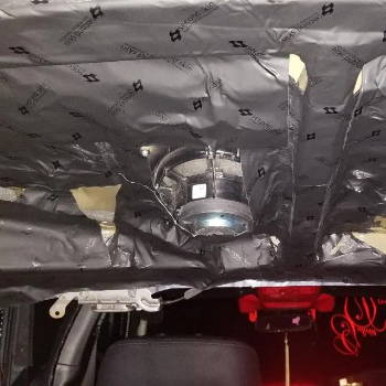 Subaru Trunk Sound Install Sound Deadening