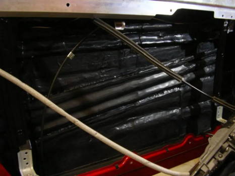 Mini Cooper Door Soundproofing