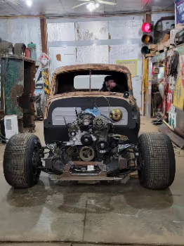 1948 Chevy Truck Firewall Soundproofing