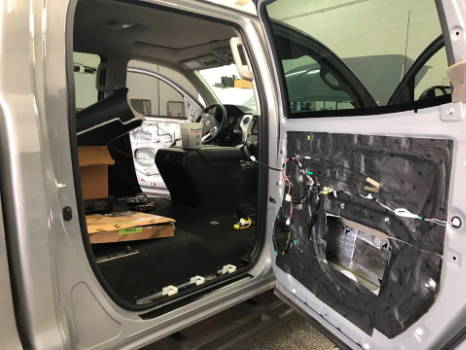 Toyota Tundra Door Soundproofing