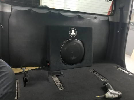 Toyota Tundra Door Soundproofing JL Audio