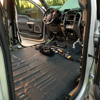 F350 Sound Deadening CLD