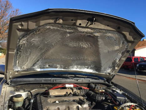 KIA Spectra Hood Heat Shield Kit