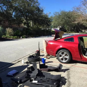 Ford Mustang Sound Deadening