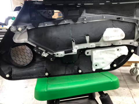 Miata Door Panel Soundproofing