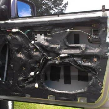 Sound Deadening Toyota 4Runner Door