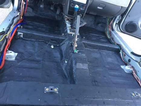 KIA Spectra Floor Sound Deadening