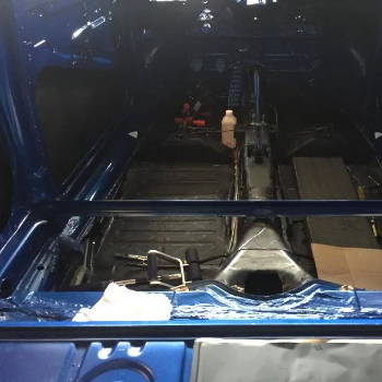 VW Beetle Sound Deadening