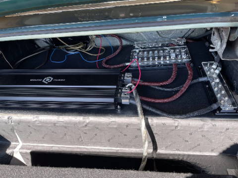 1962 Impalal Amplifier and Sound Deadening