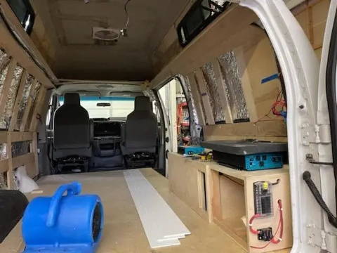 Conversion Van Soundproofed
