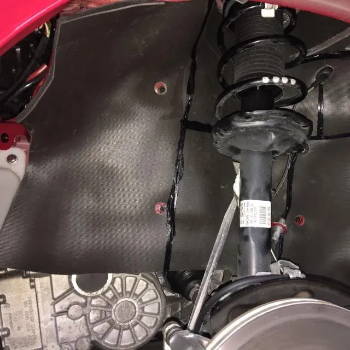 Audi A3 Wheel Well Sound Blocking MLV