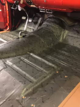 1957 Bel Air Soundproofing