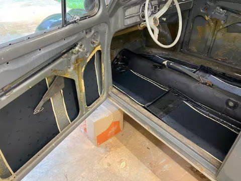 VW Beetle Sound Deadening