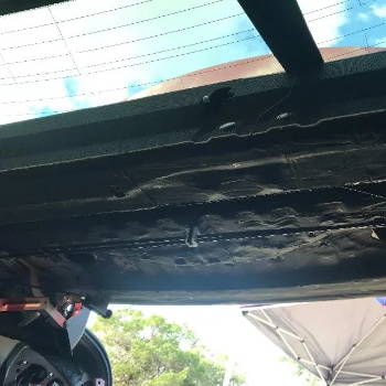 Mazda 6 rear deck Soundproofing