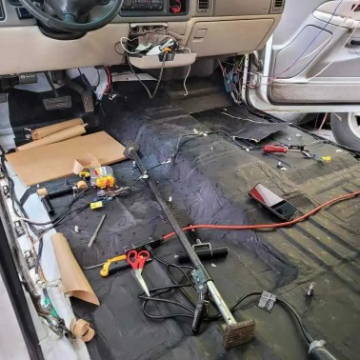 Chevy Tahoe Soundproofing CLD Tiles