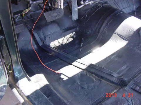 1968 Cutlass Soundproofing
