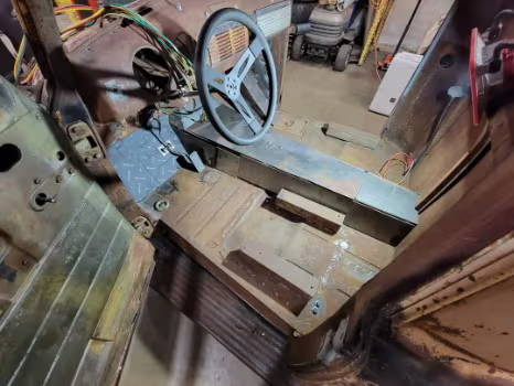 1948 Chevy Truck Floor Sound Deadening