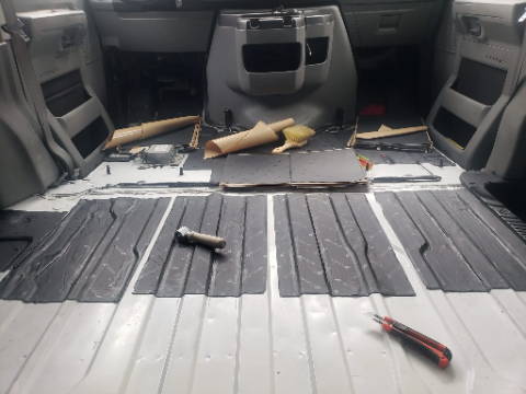 Cargo Van Sound Deadening