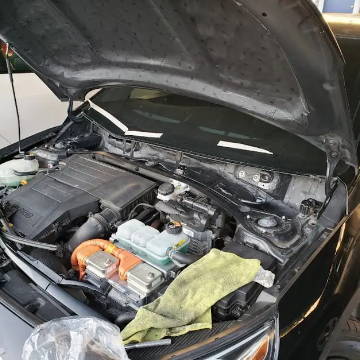 2019 Hyundai Ioniq Hybrid Hood Soundproofing