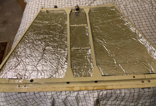 Defender hood insulation