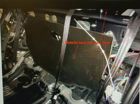 Mitsubishi Lancer Evolution Rear Seat Application
