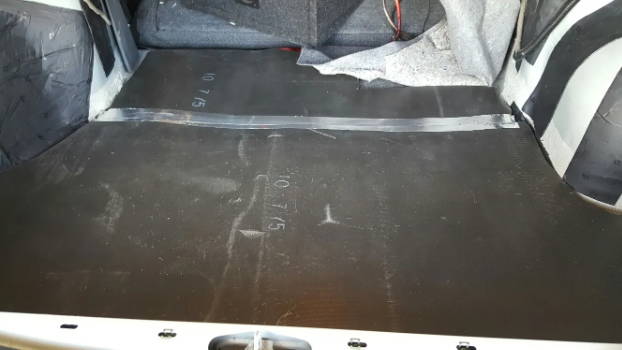 Chevy Cavalier Trunk Sound Blocking MLV