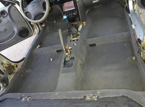 2002 KIA Spectra Sound Deadening