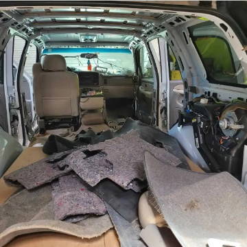 Chevy Tahoe Soundproofing Interior